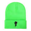 Fashion Billie Eilish Beanie Hat Women Men Knitted Warm Winter Hats Solid Hip-hop Casual Cuffed Beanies Bonnet Drop Shipping